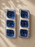 Lot de 2 assiettes apéritives | Collection Sidi Bou Saïd