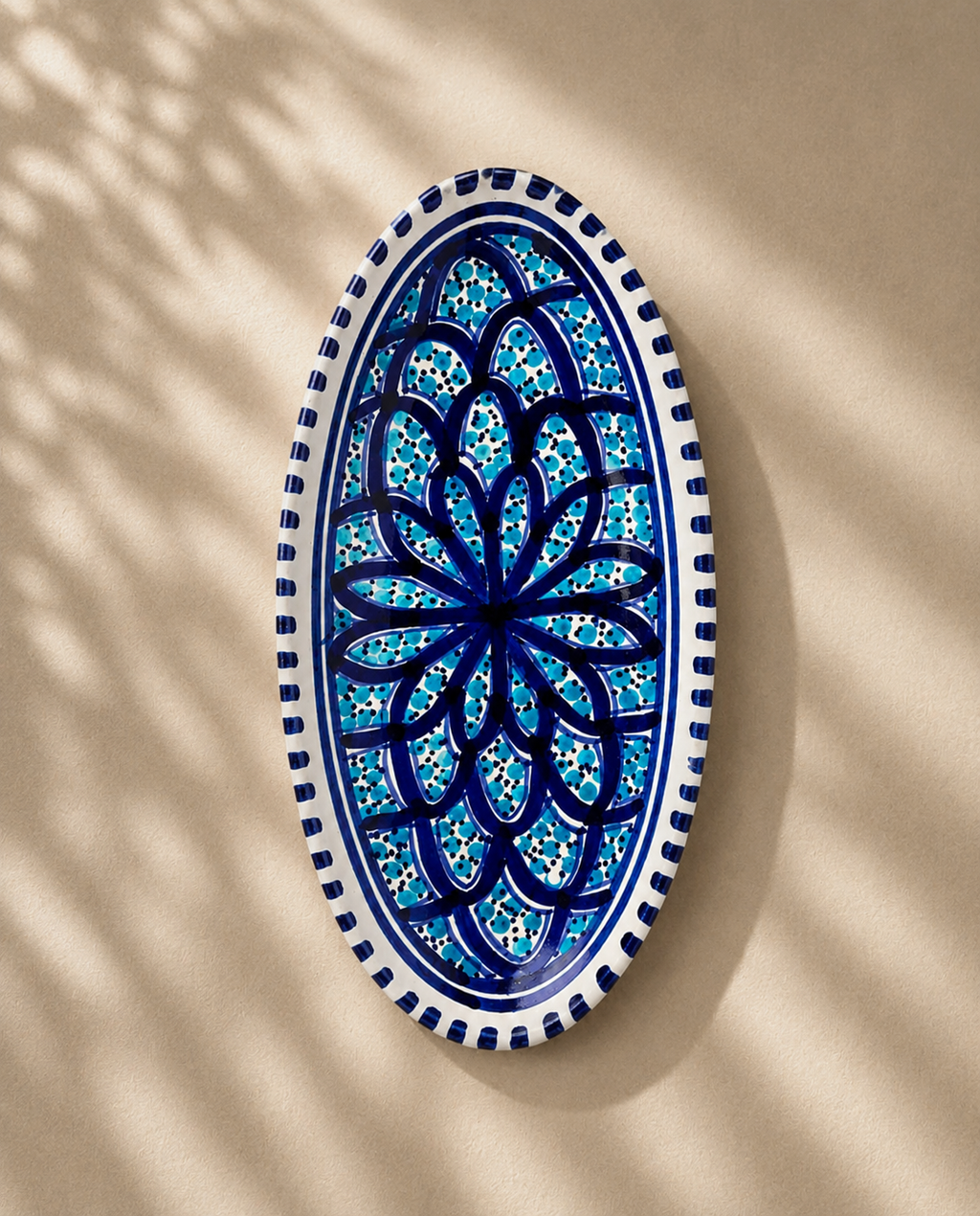 Lot de 2 plats ovales | Collection Sidi Bou Saïd