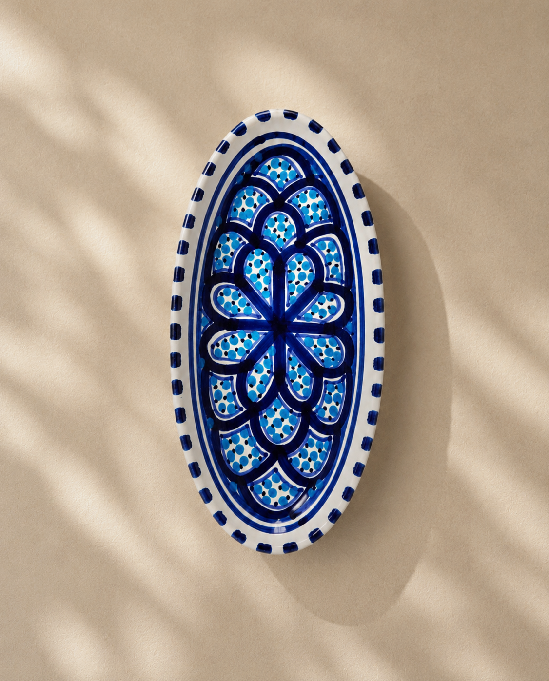 Lot de 2 mini plats ovales | Collection Sidi Bou Saïd