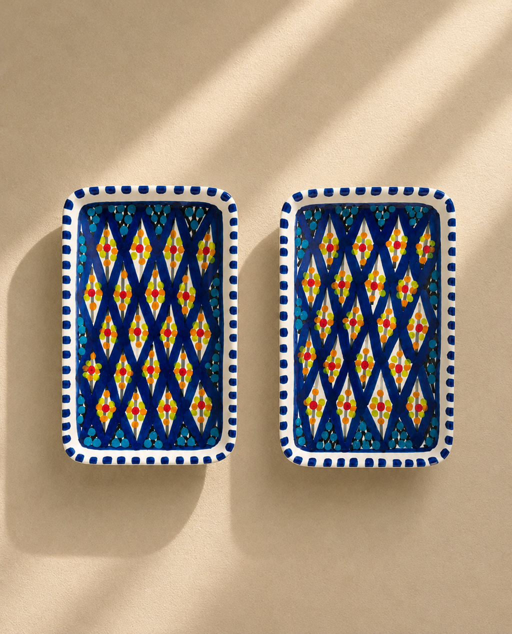 Lot de 2 petits plats | Collection Médina