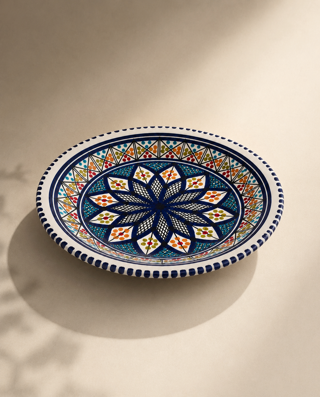 Assiette à pâte | Collection Médina