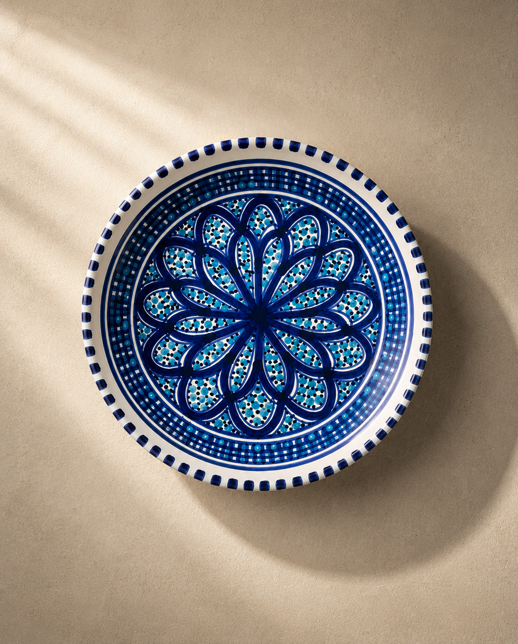 Assiette creuse | Collection Sidi Bou Saïd