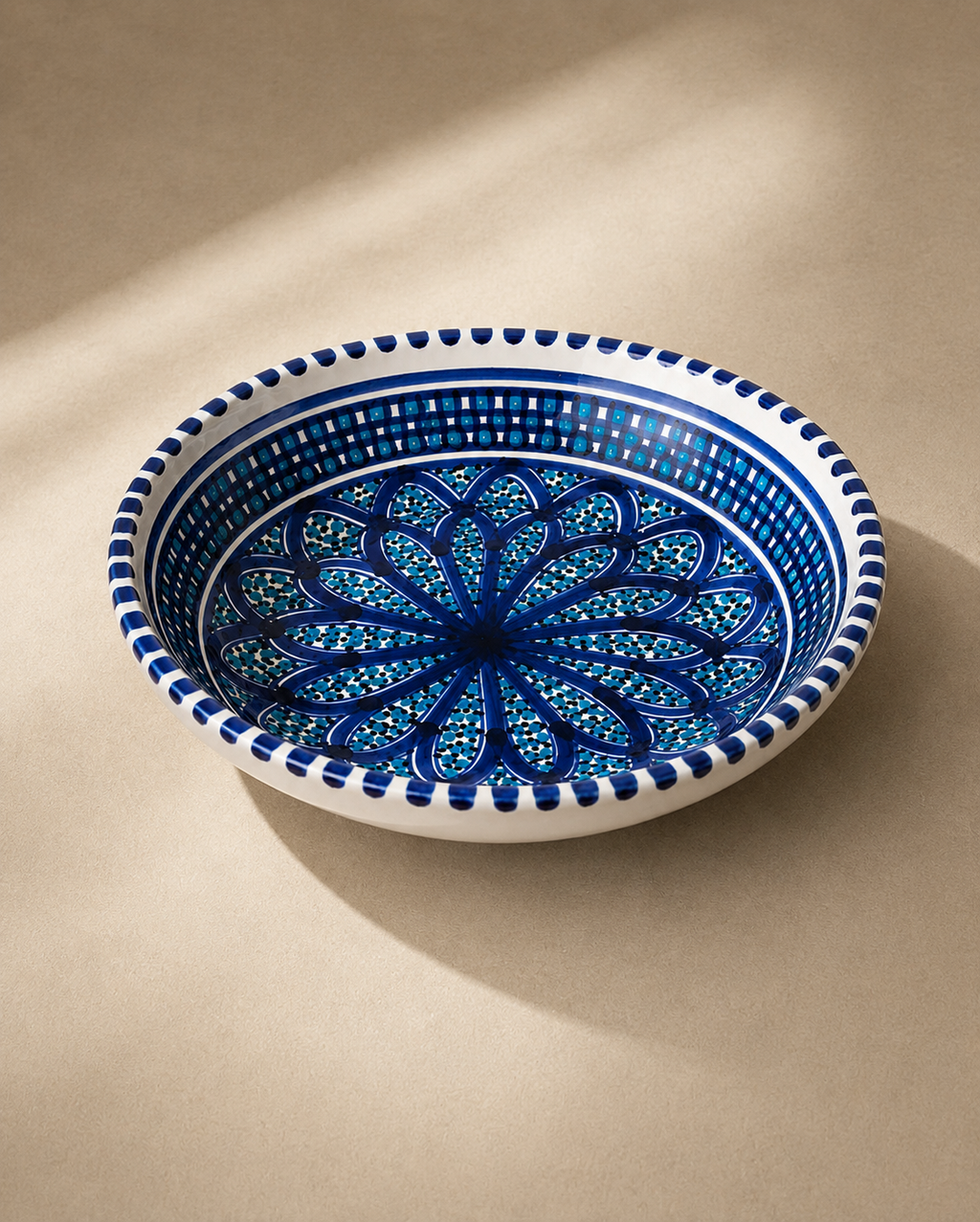 Assiette creuse | Collection Sidi Bou Saïd