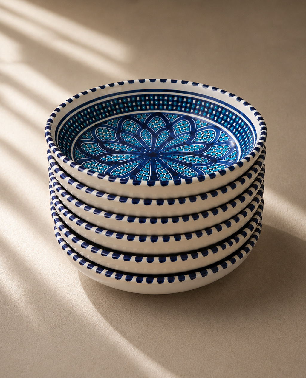 Assiette creuse | Collection Sidi Bou Saïd