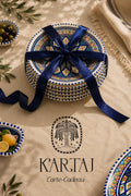 Carte-cadeau KARTAJ pour offrir de la vaisselle artisanale et des foutas inspirées de la Méditerranée.