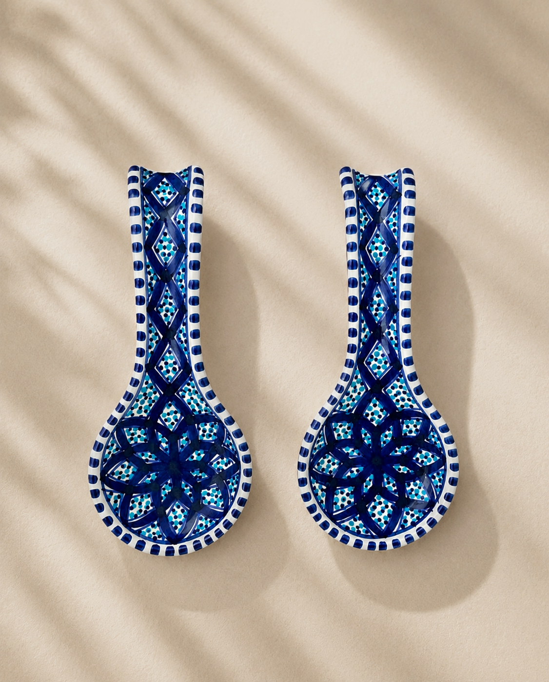 Lot de 2 cuillères de présentation | Collection Sidi Bou Saïd