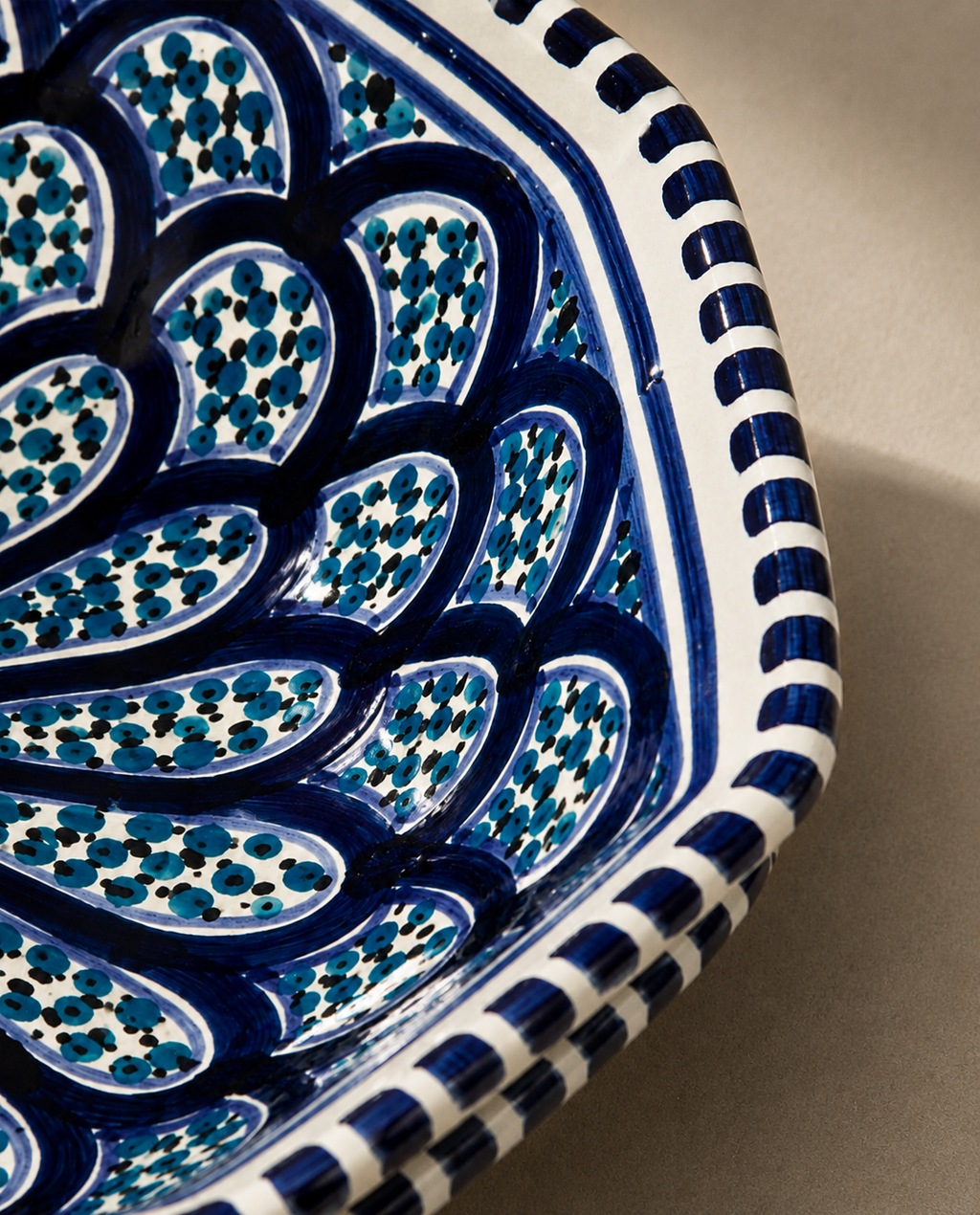 Plat octogonal | Collection Sidi Bou Saïd