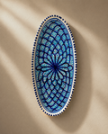 Grand plat ovale | Collection Sidi Bou Saïd