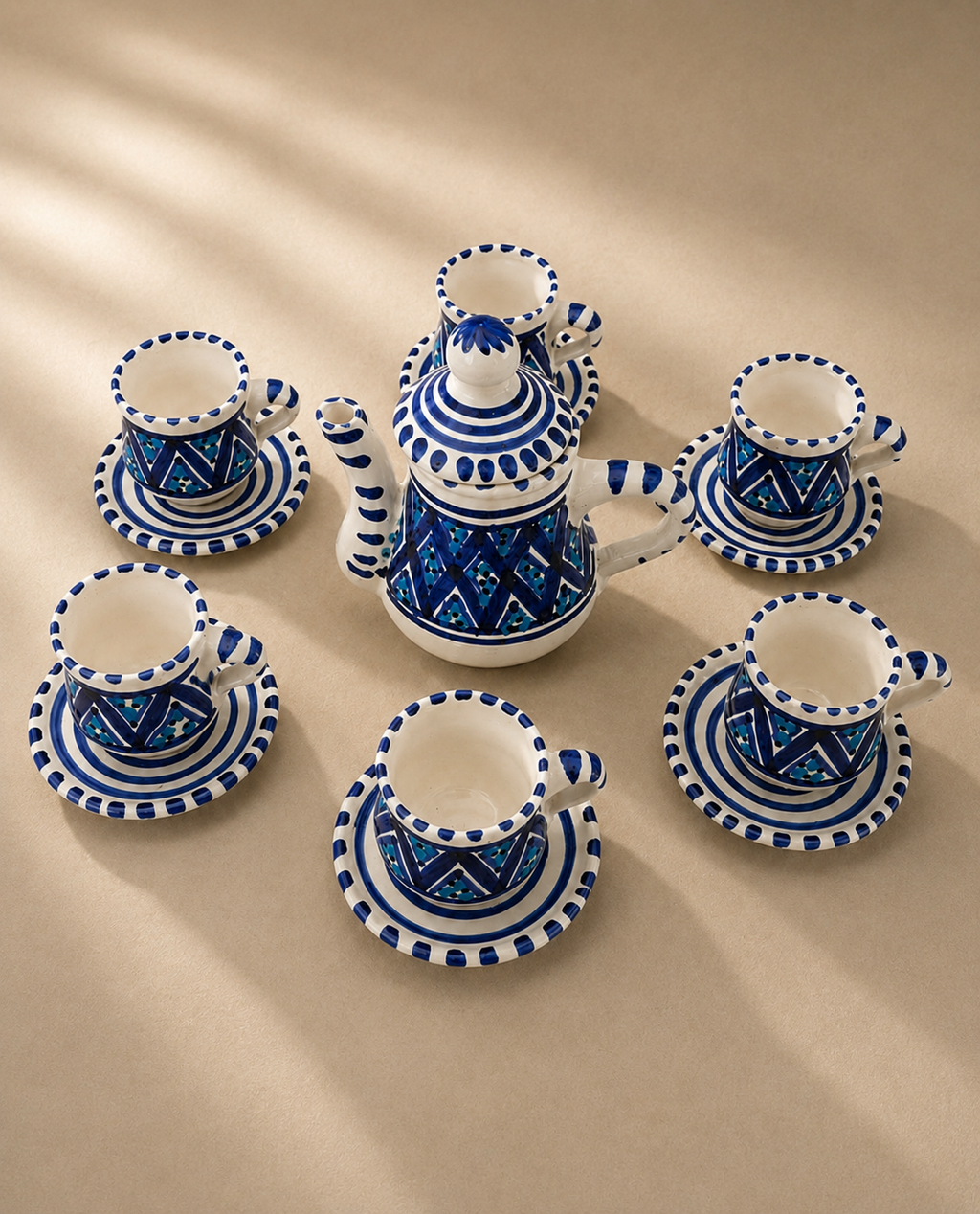Service à café | Collection Sidi Bou Saïd