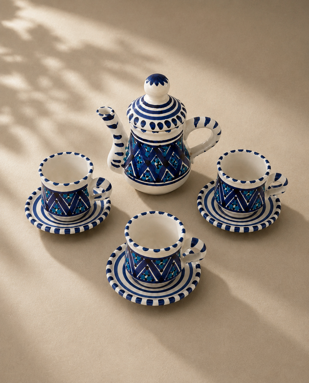 Service à café | Collection Sidi Bou Saïd
